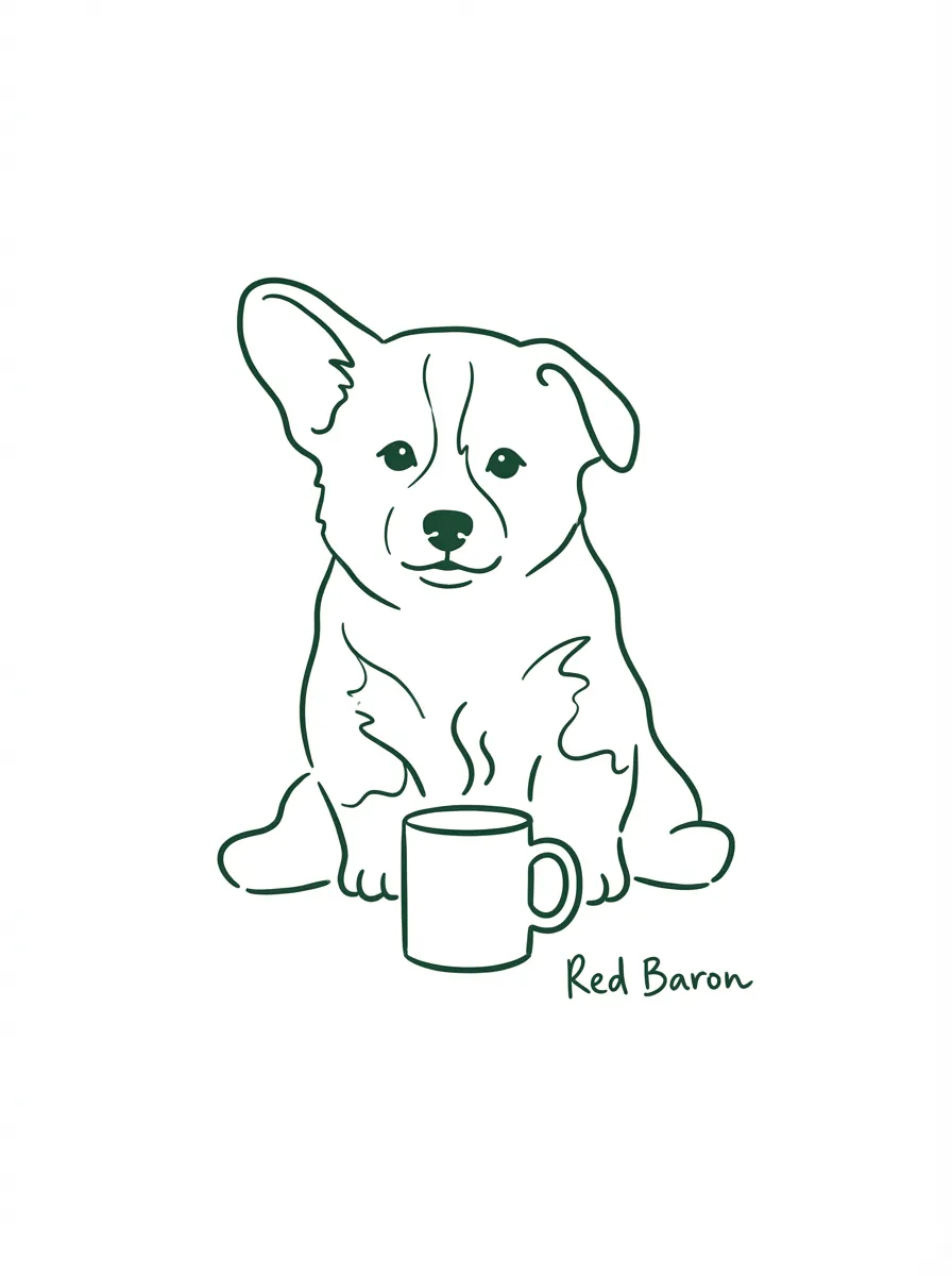 Red Baron's Quiet Contemplation