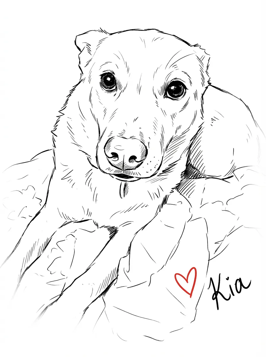 Beloved Kia in Repose