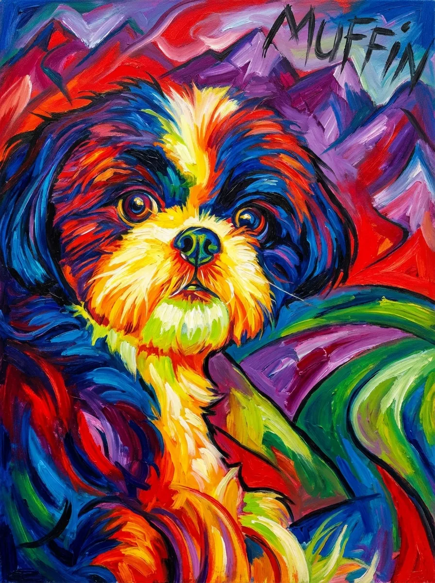 Muffin, A Study in Color