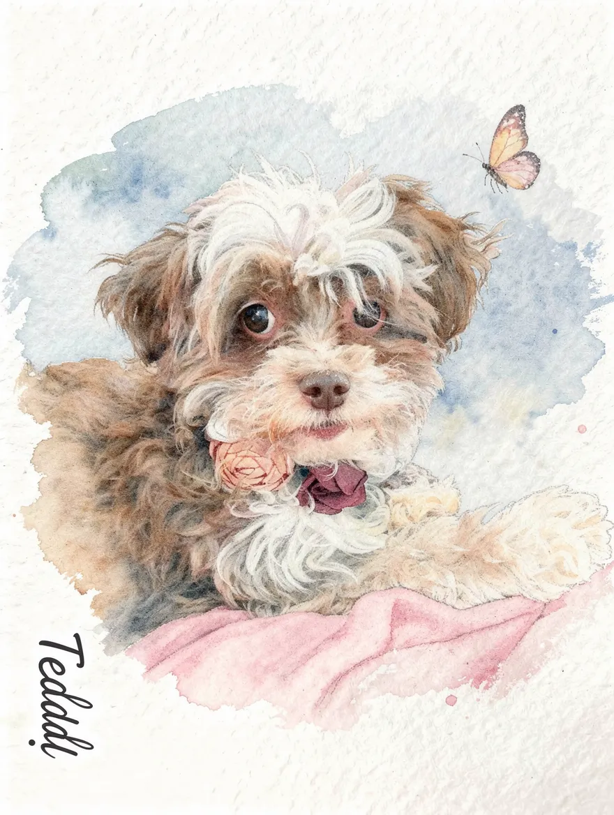 Teddy's Butterfly Reverie