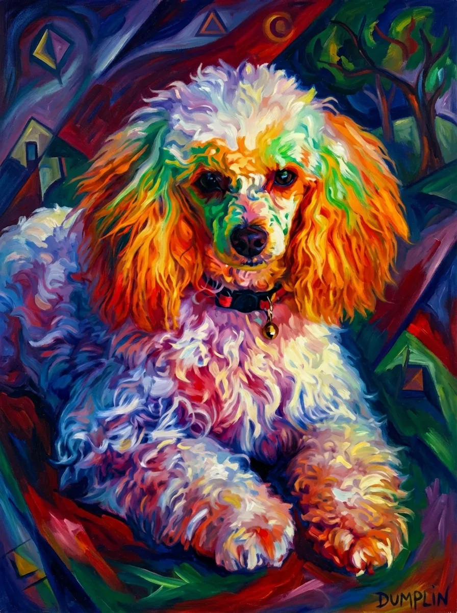 Portrait of Dumplin in Color