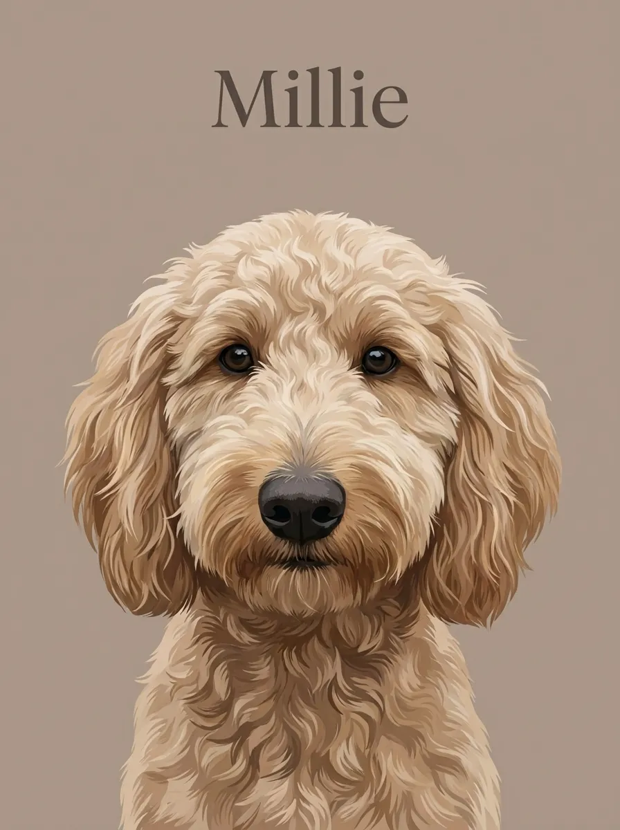 Millie's Gentle Gaze