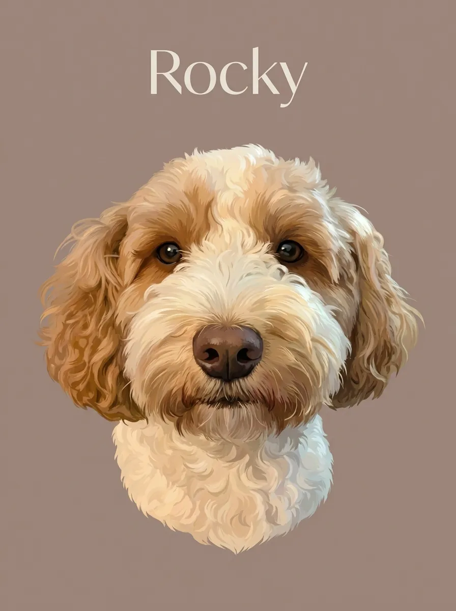 Rocky's Gentle Gaze