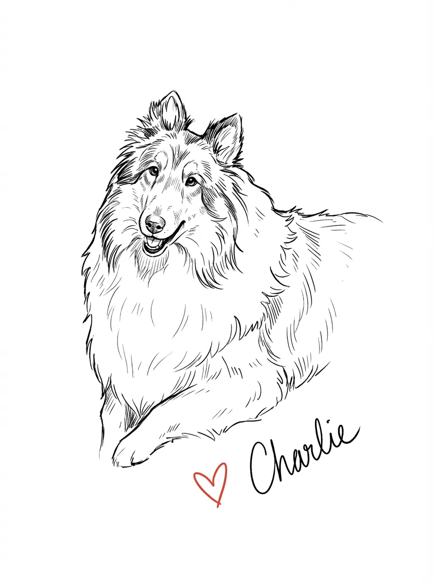 Charlie's Gentle Gaze