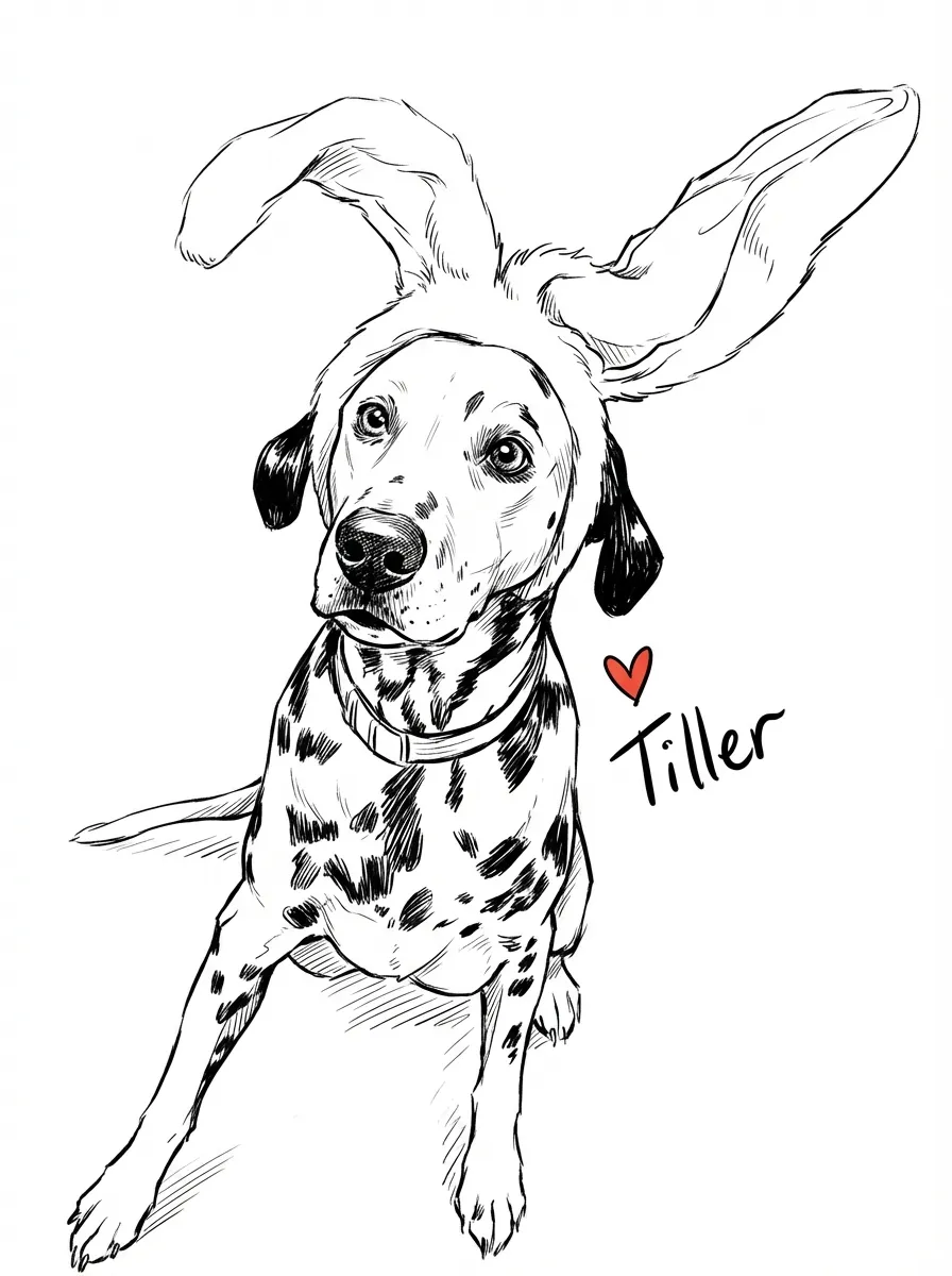 Tiller, A Vernal Portrait