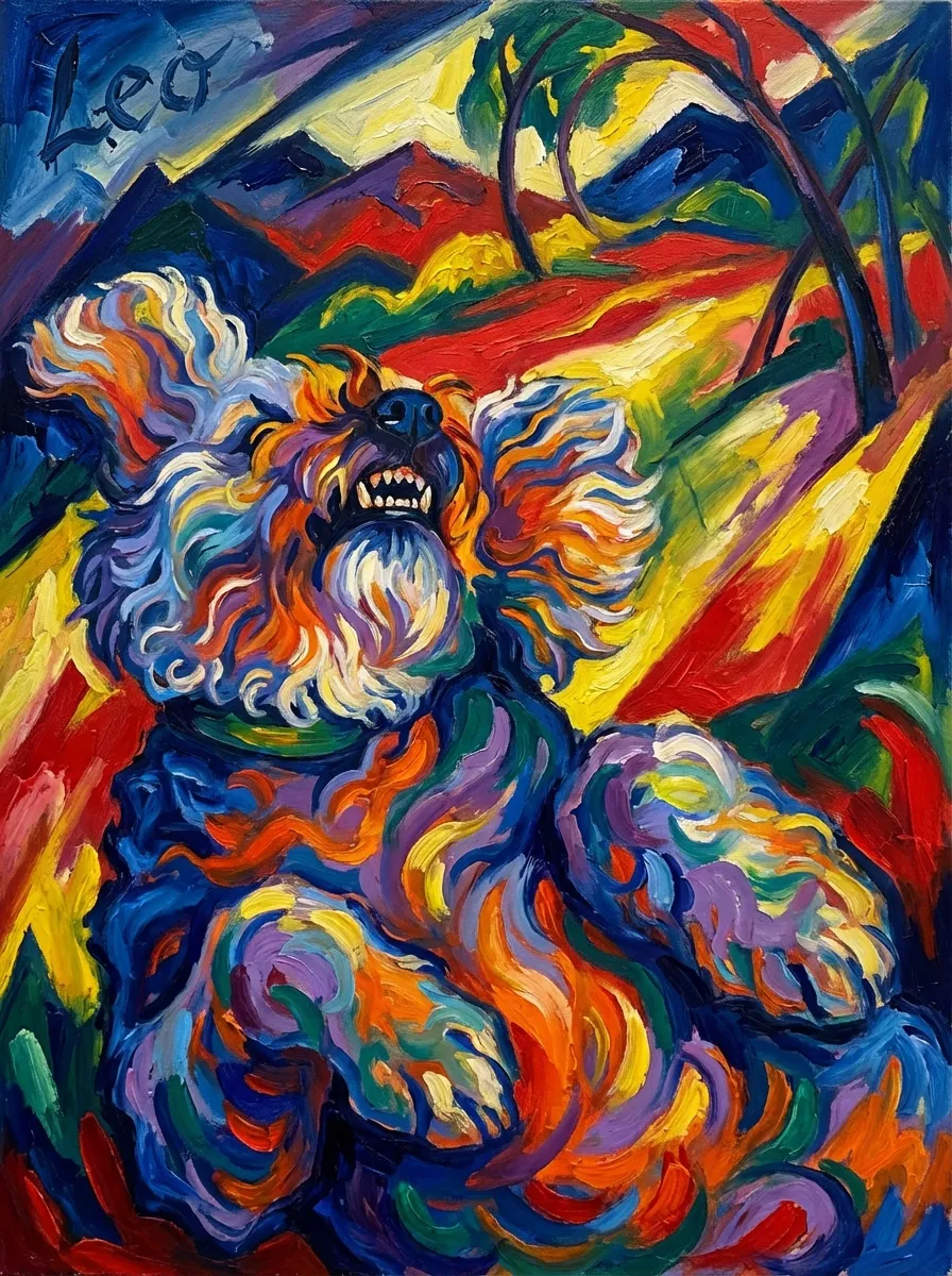 Leo's Prismatic Roar