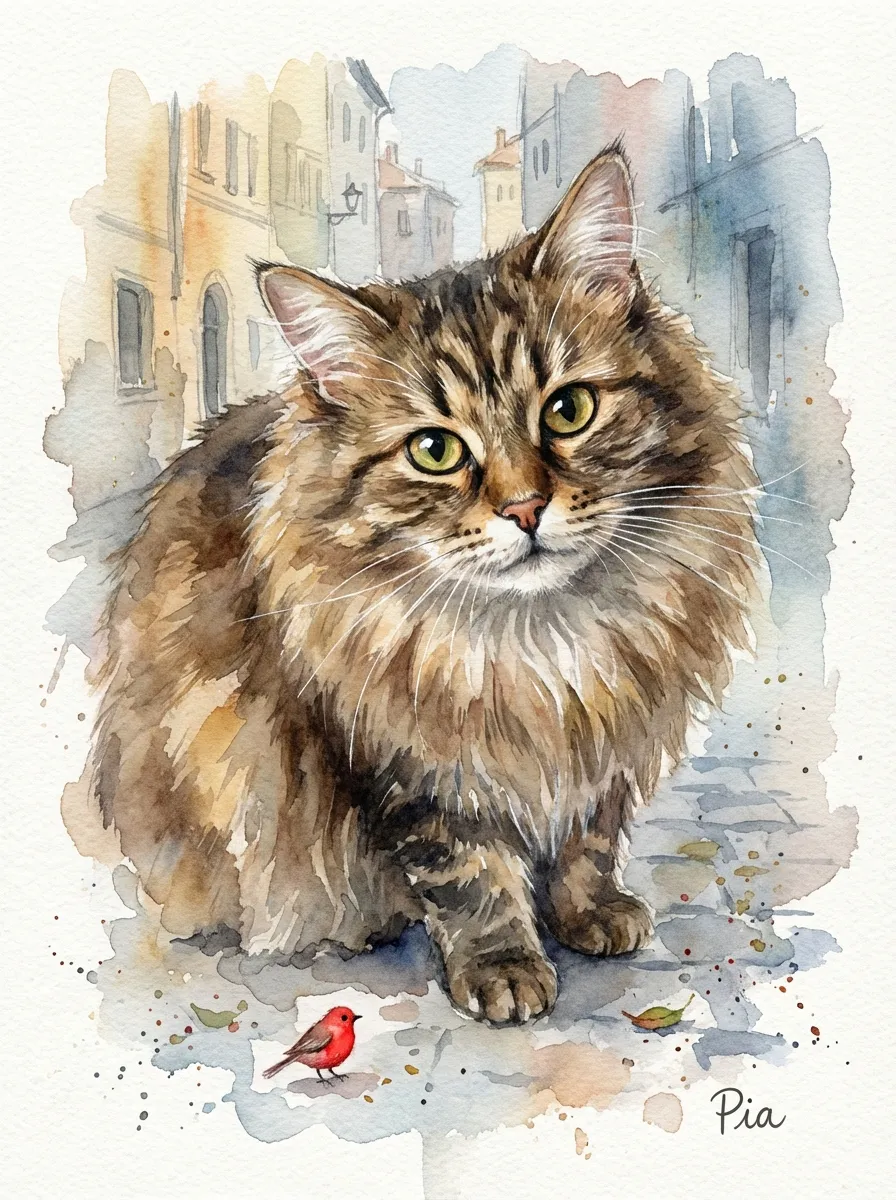 Pia's Urban Reverie