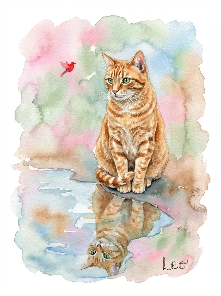 Leo by the Reflecting Pool