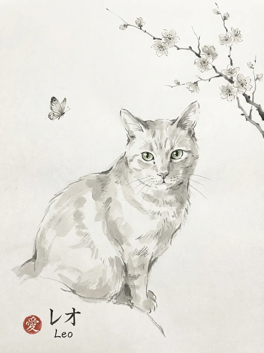 Leo's Blossoming Reverie