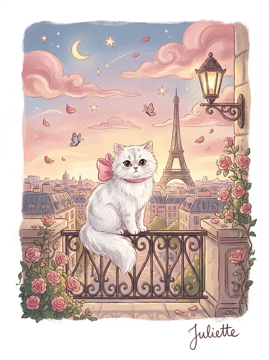 Juliette's Parisian Reverie
