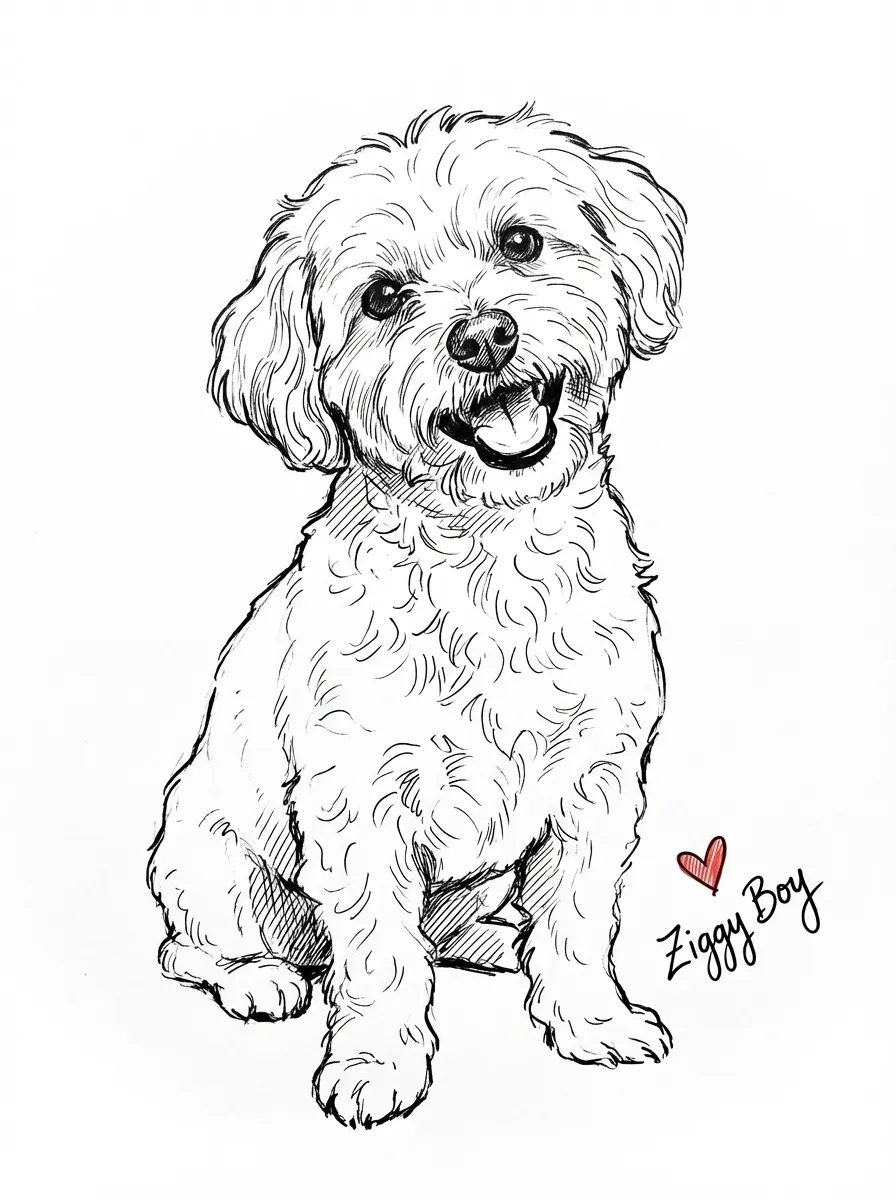 Ziggy Boy's Joyful Gaze