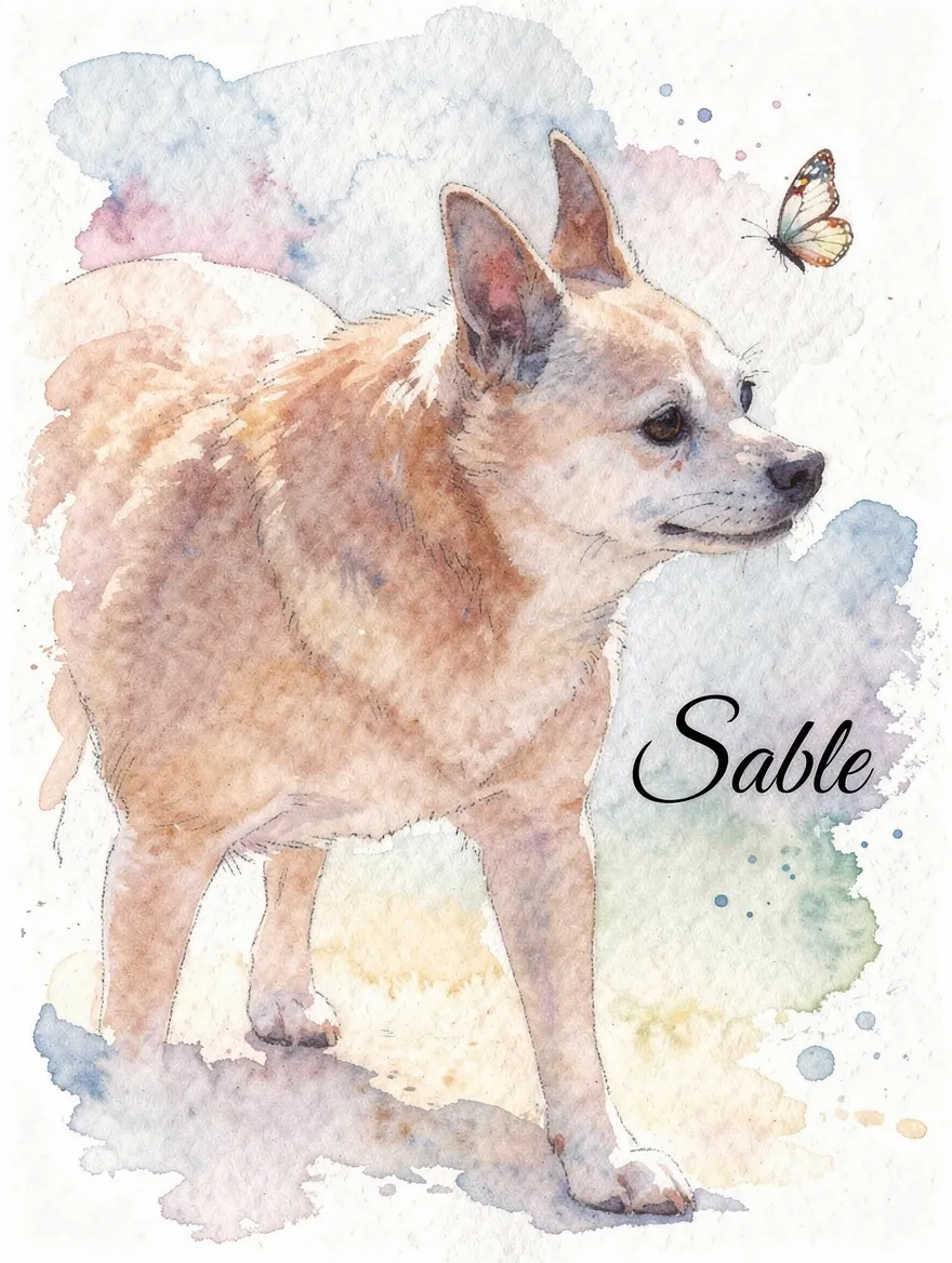 Sable's Butterfly Reverie