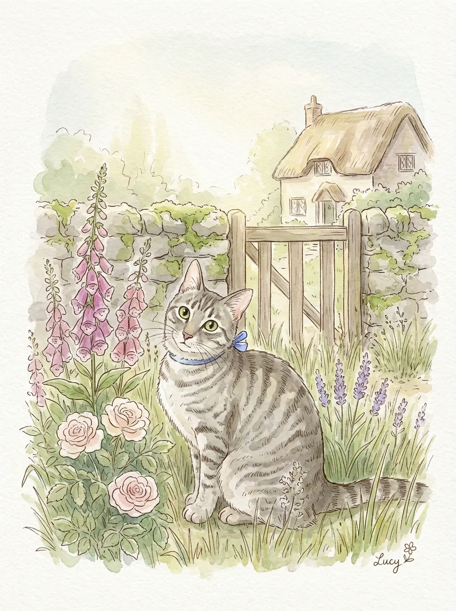 Lucy in the Walled Garden