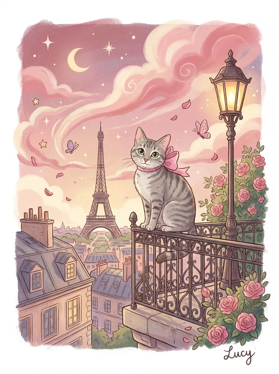 Lucy's Parisian Twilight