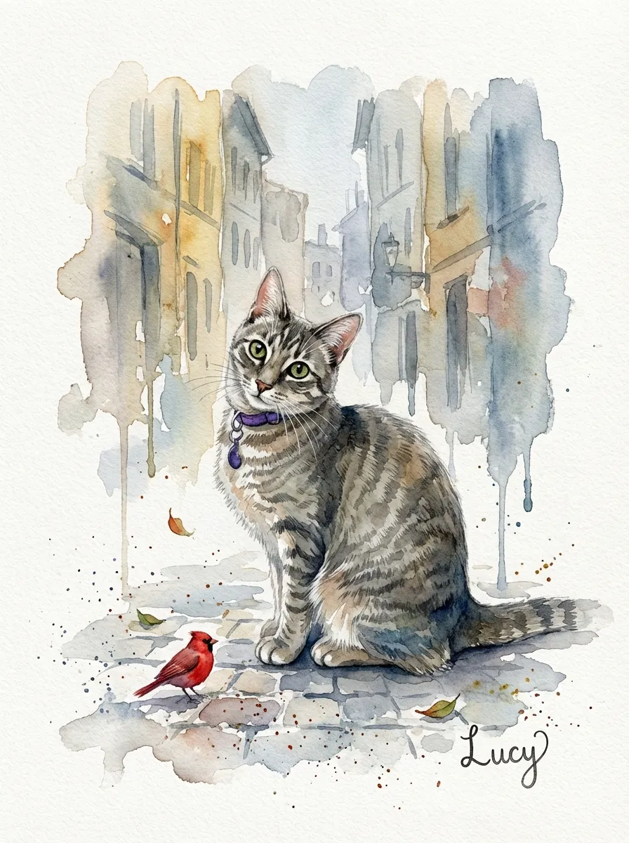 Lucy and the Crimson Visitor