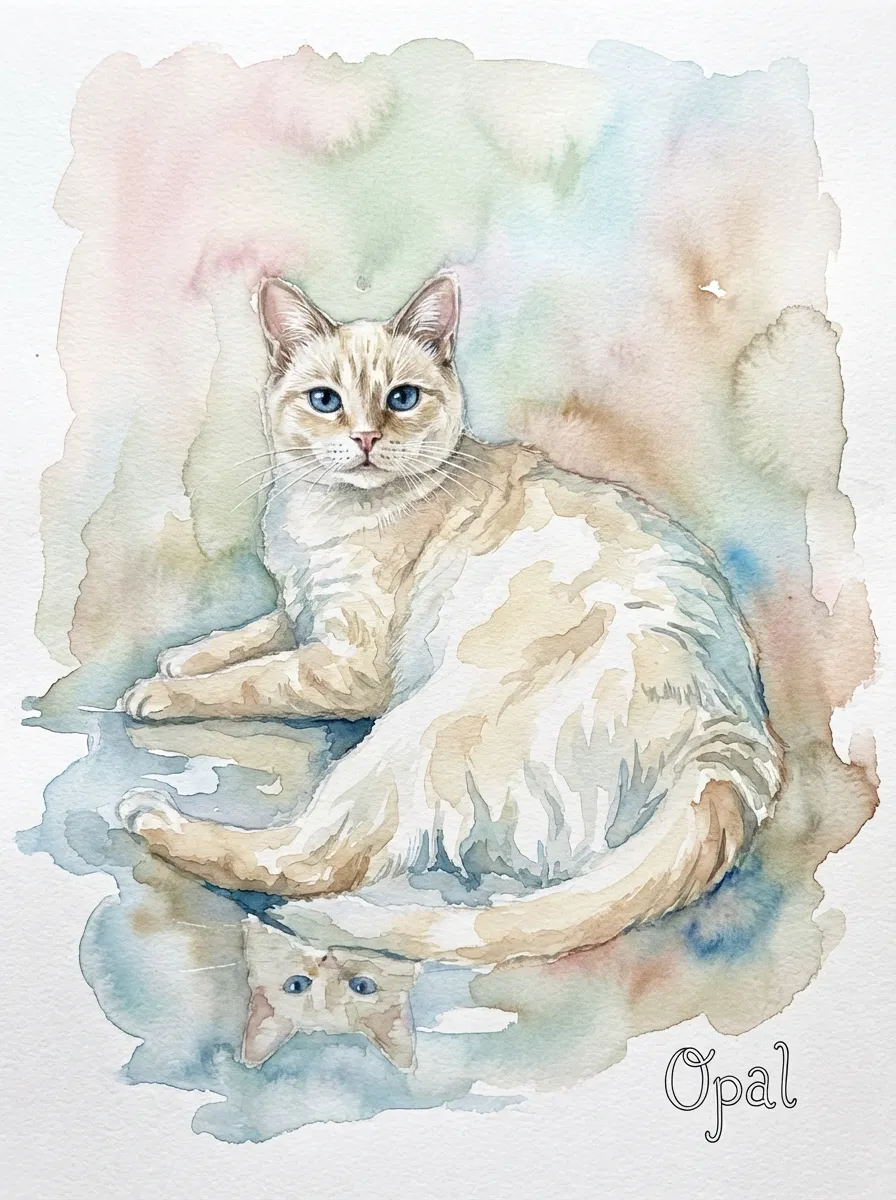 Opal's Gentle Reflection