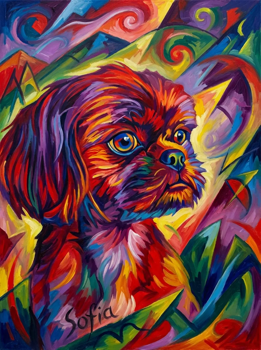 Sofia in Chromatic Reverie