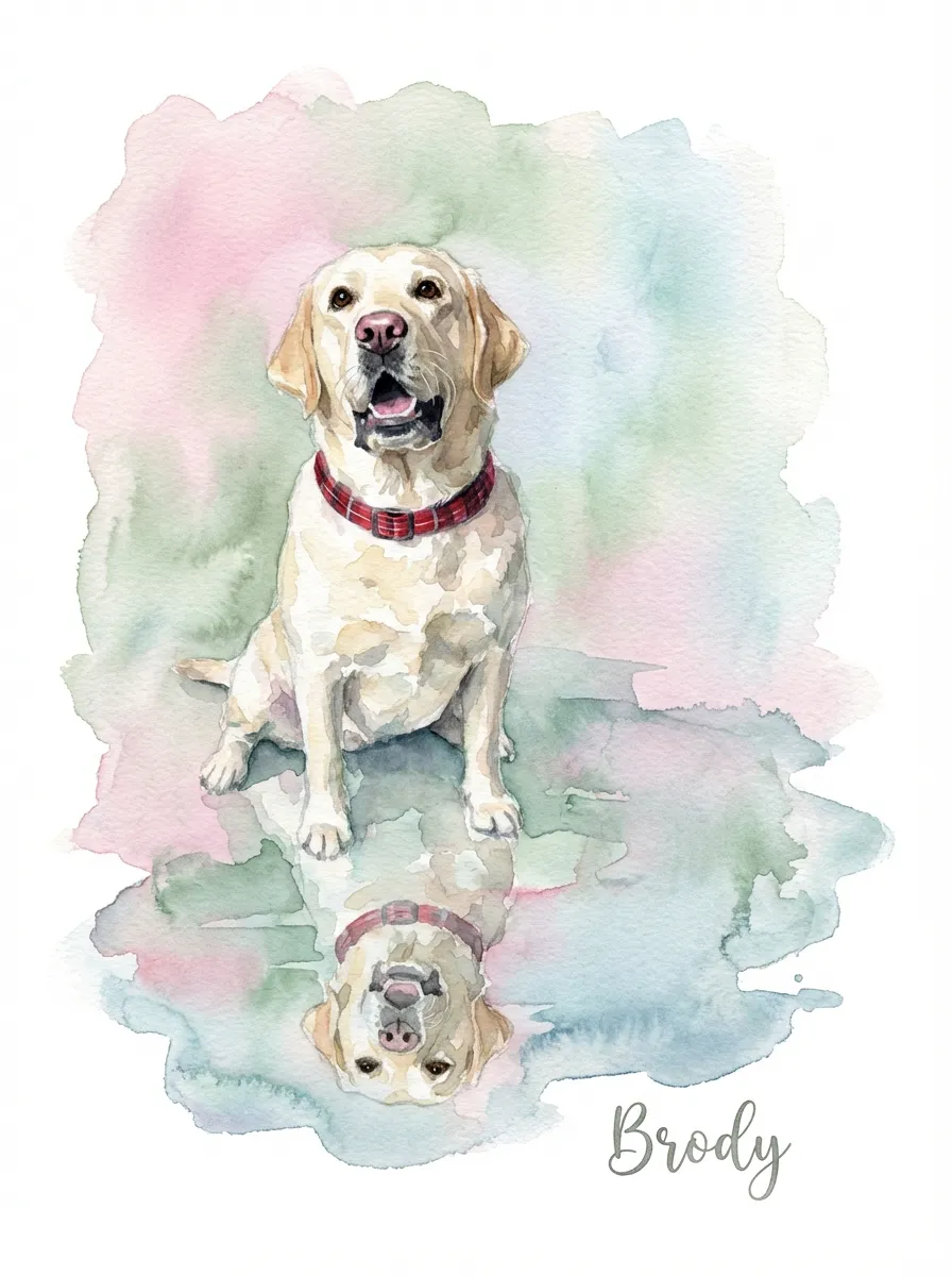 Brody's Serene Reflection