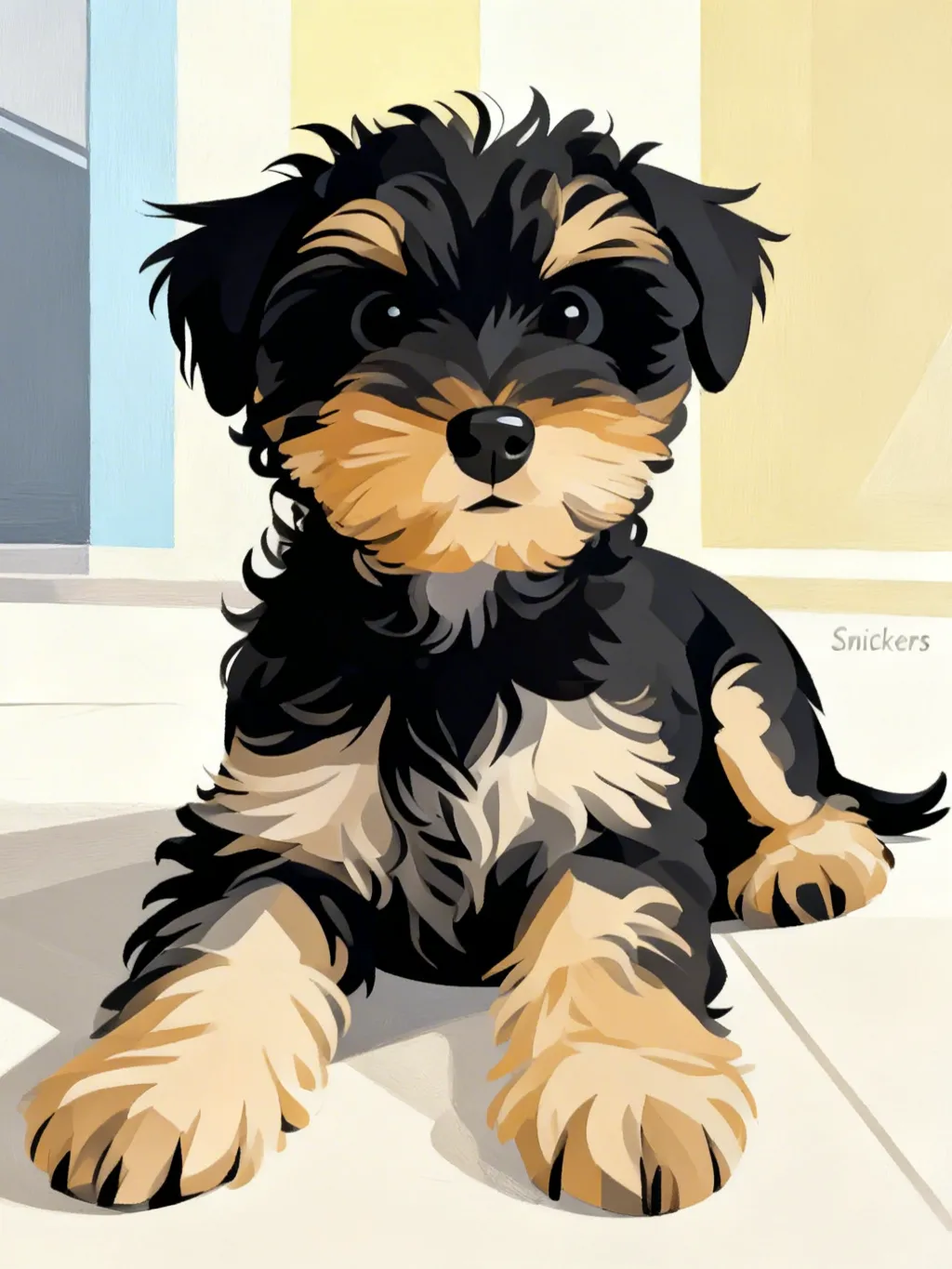 Snickers in Gentle Repose