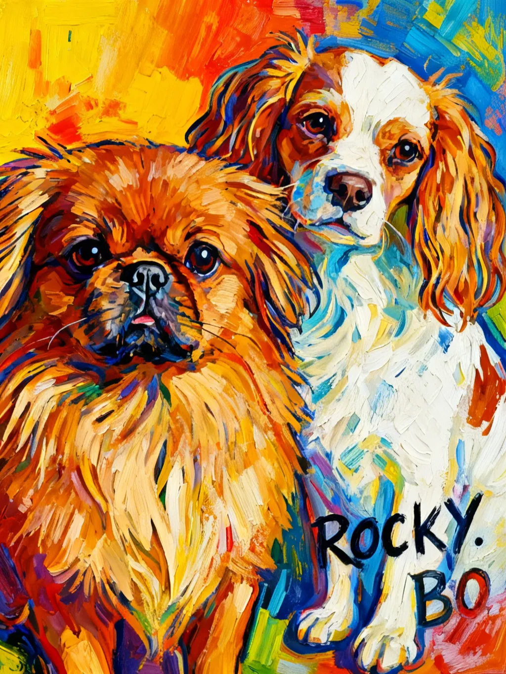 Rocky and Bo, Companions