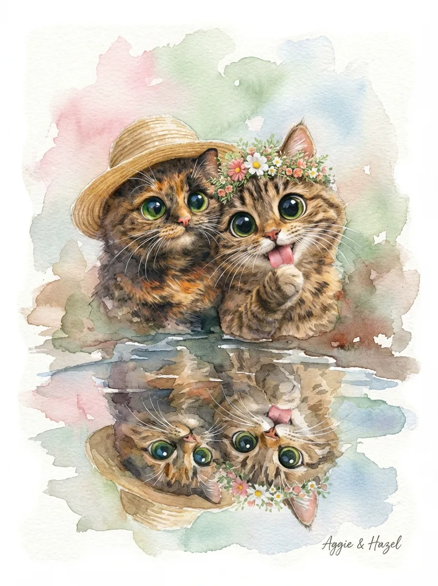 Aggie and Hazel, Reflected