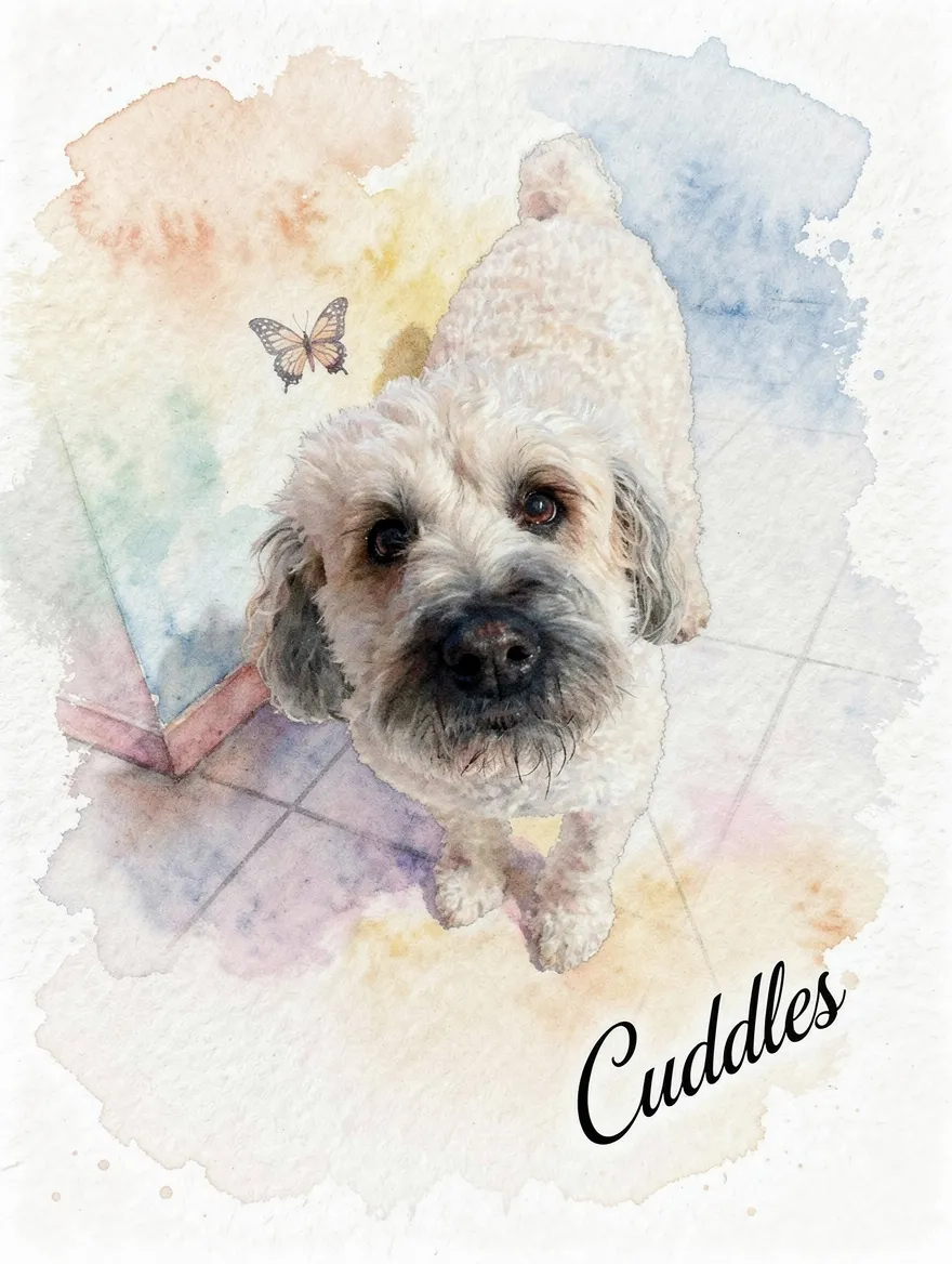 Cuddles' Butterfly Reverie