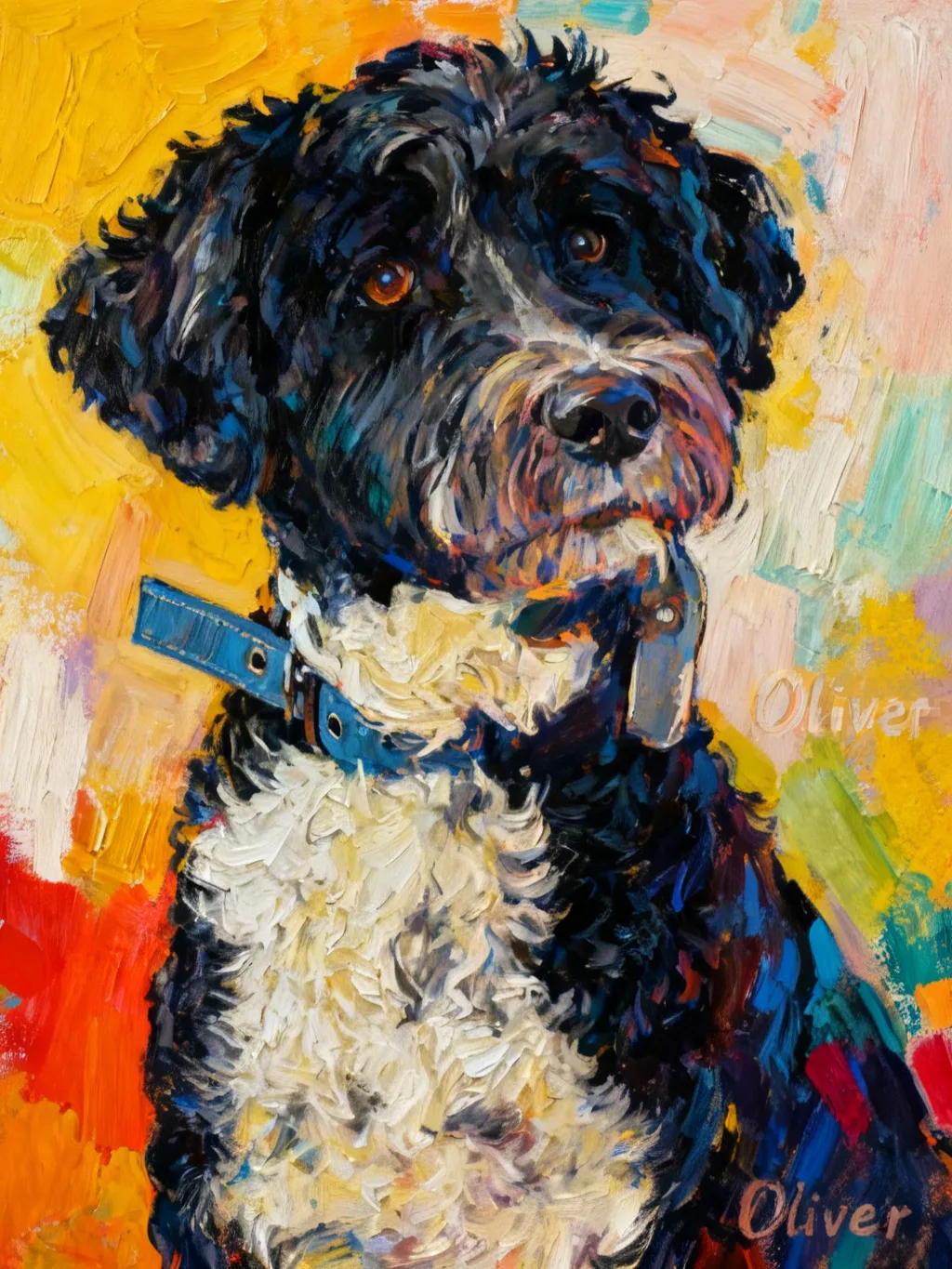 Oliver's Golden Gaze