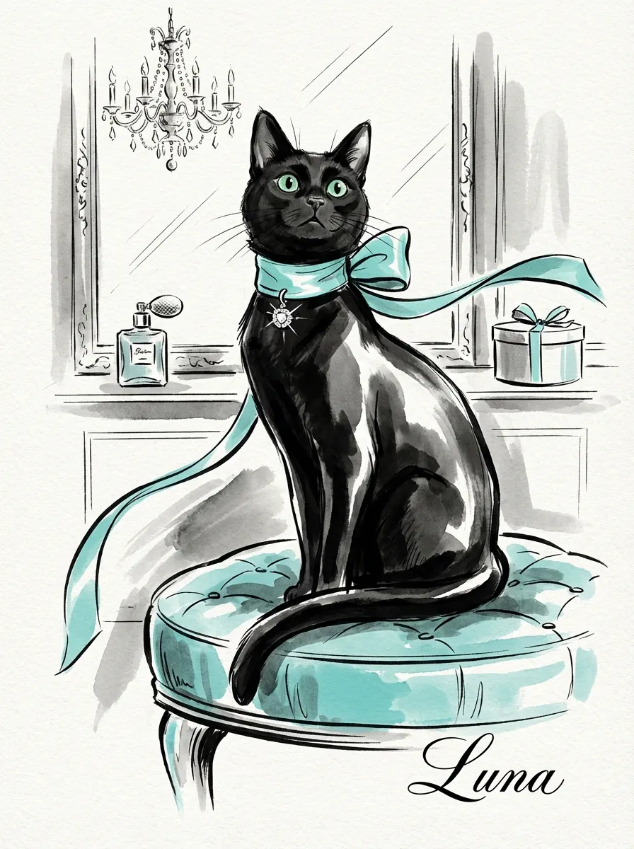 Luna's Emerald Reverie