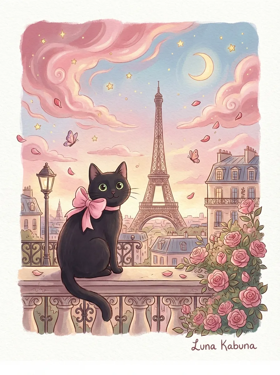 Luna's Parisian Reverie