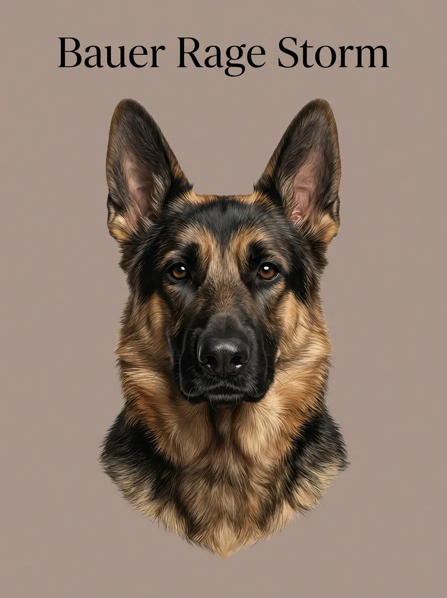 Portrait of Bauer, The Storm