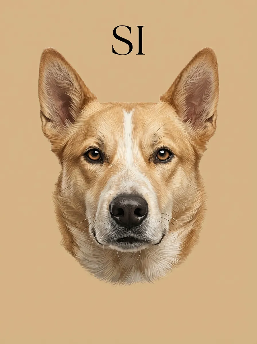 Portrait of Si, Golden