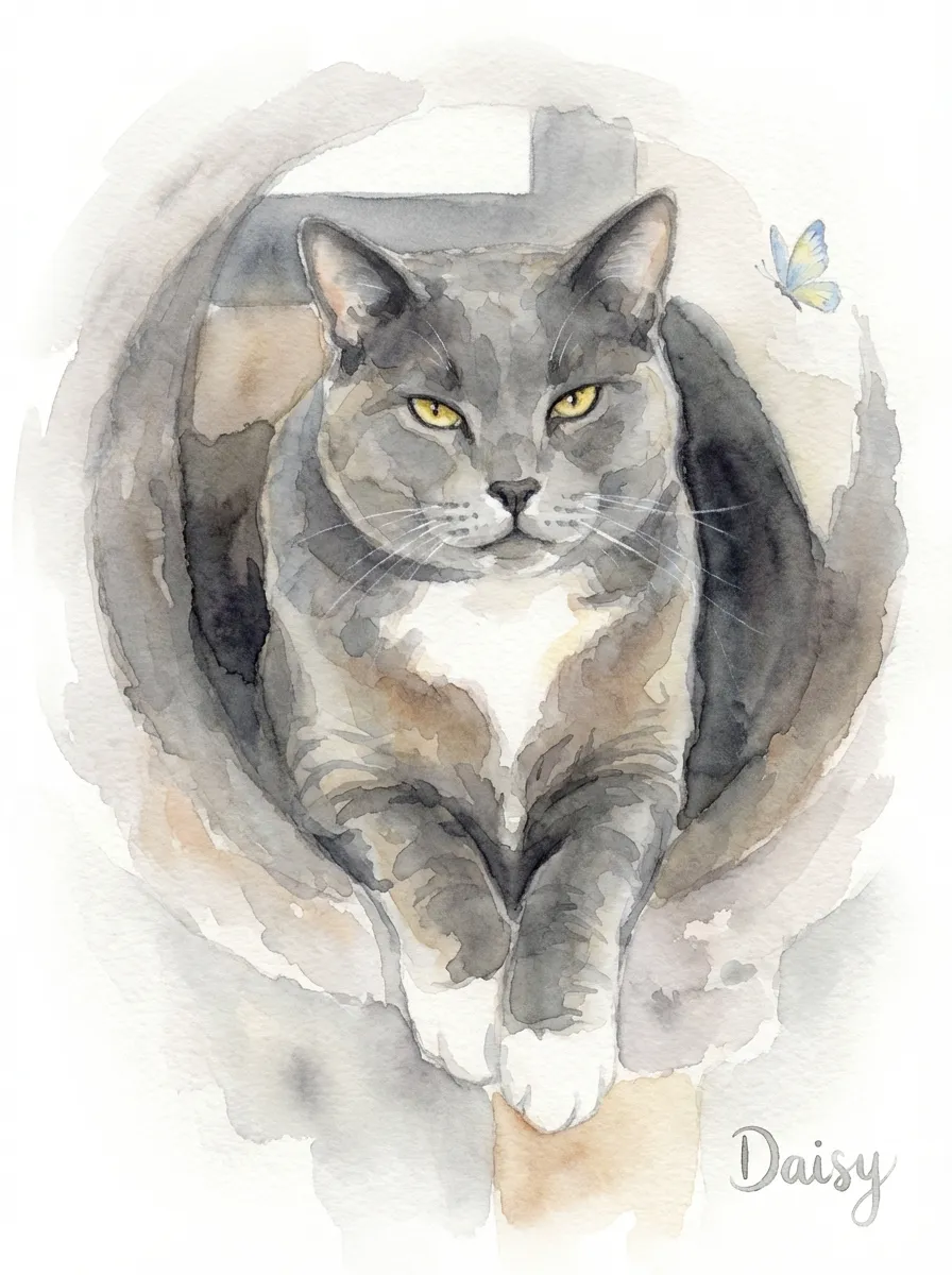 Daisy's Attentive Gaze