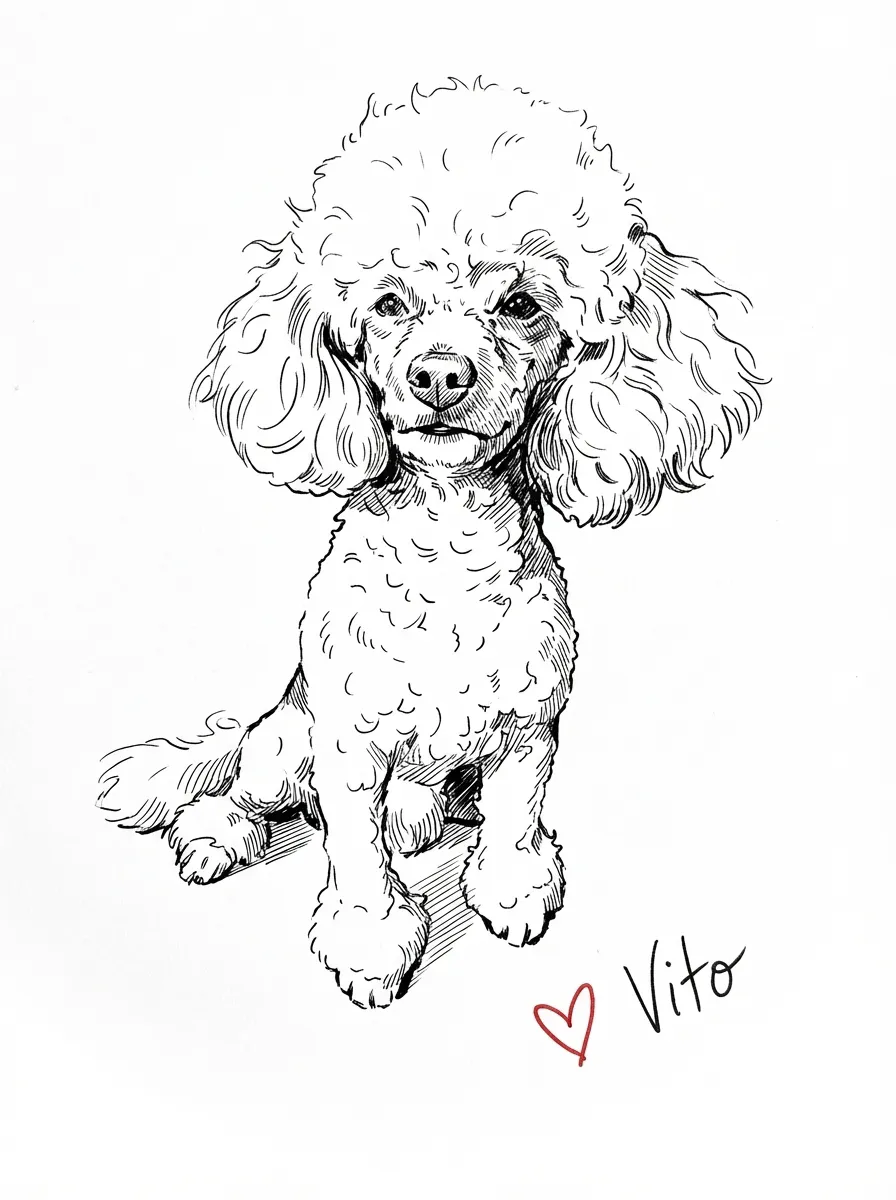 Vito's Quiet Contemplation