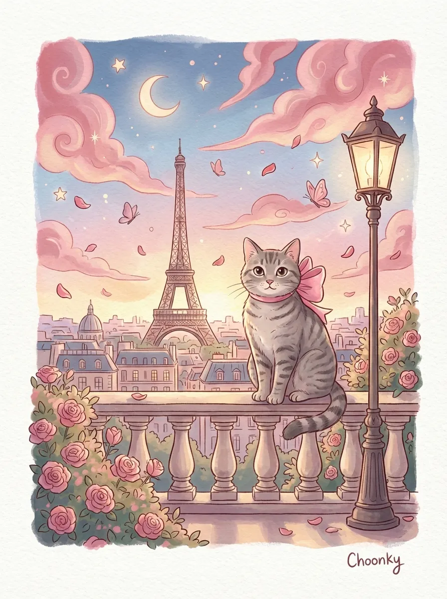 Choonky's Parisian Reverie