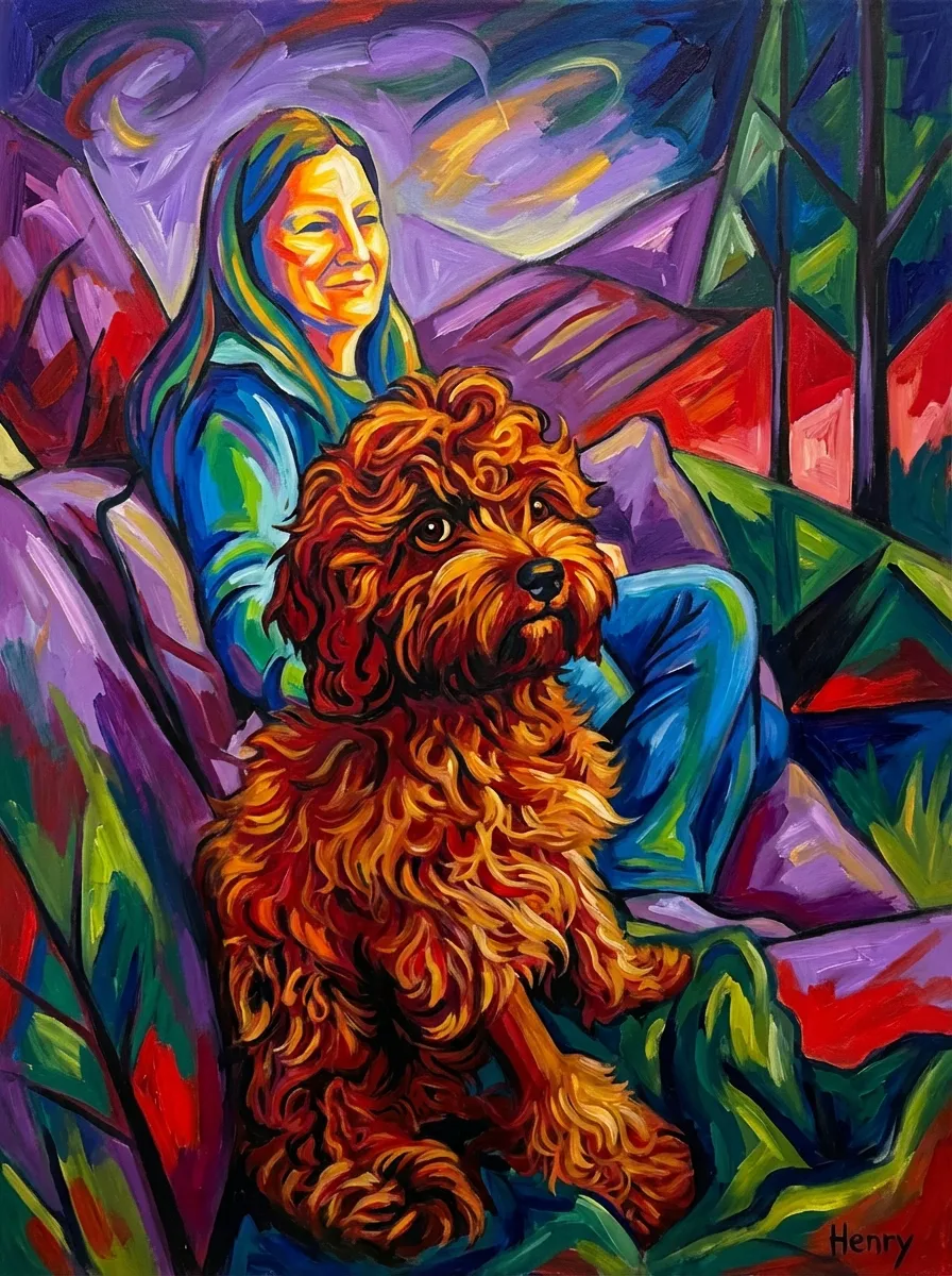 Henry's Colorful Serenity