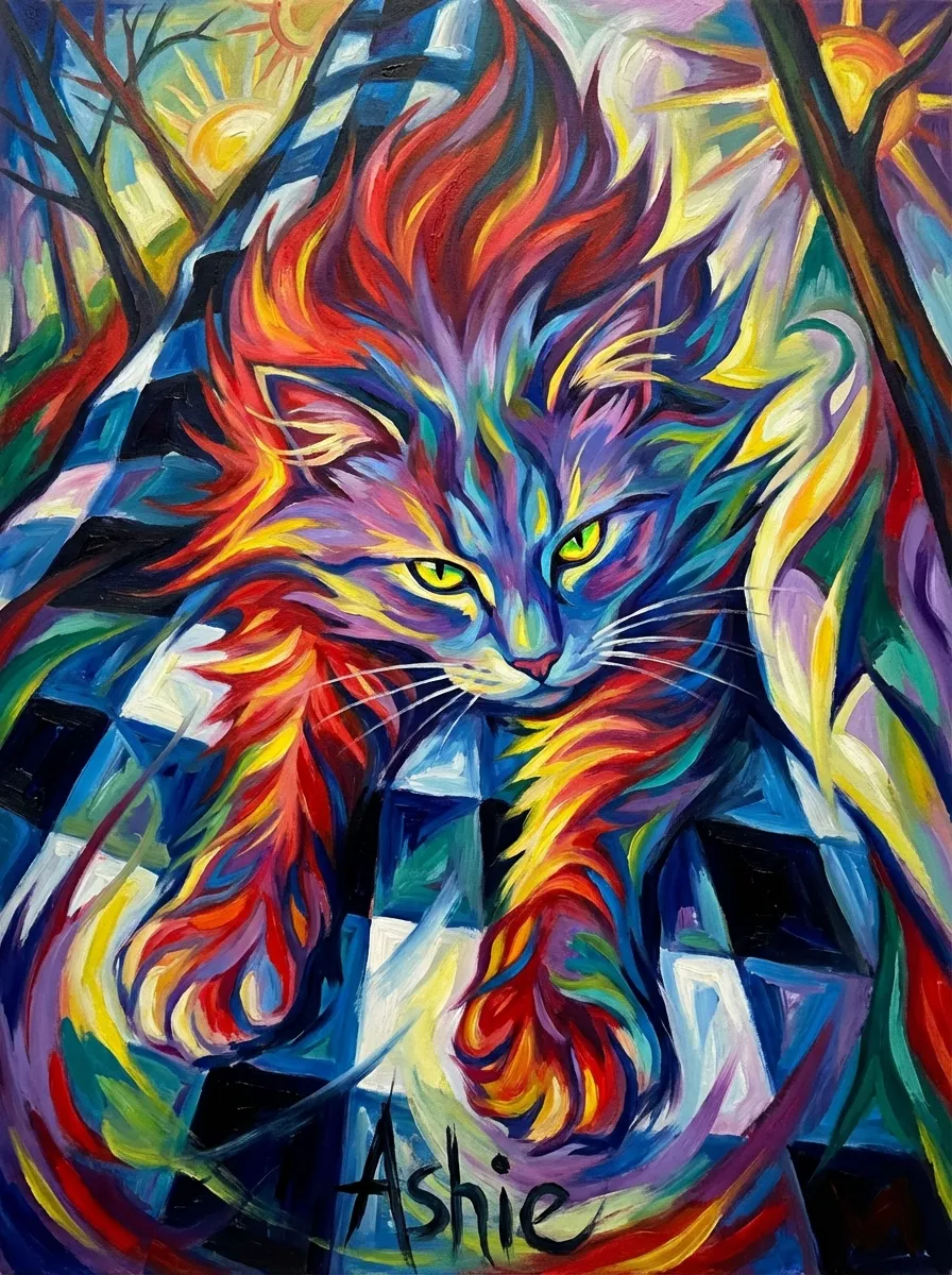 Ashie, Chromatic Feline