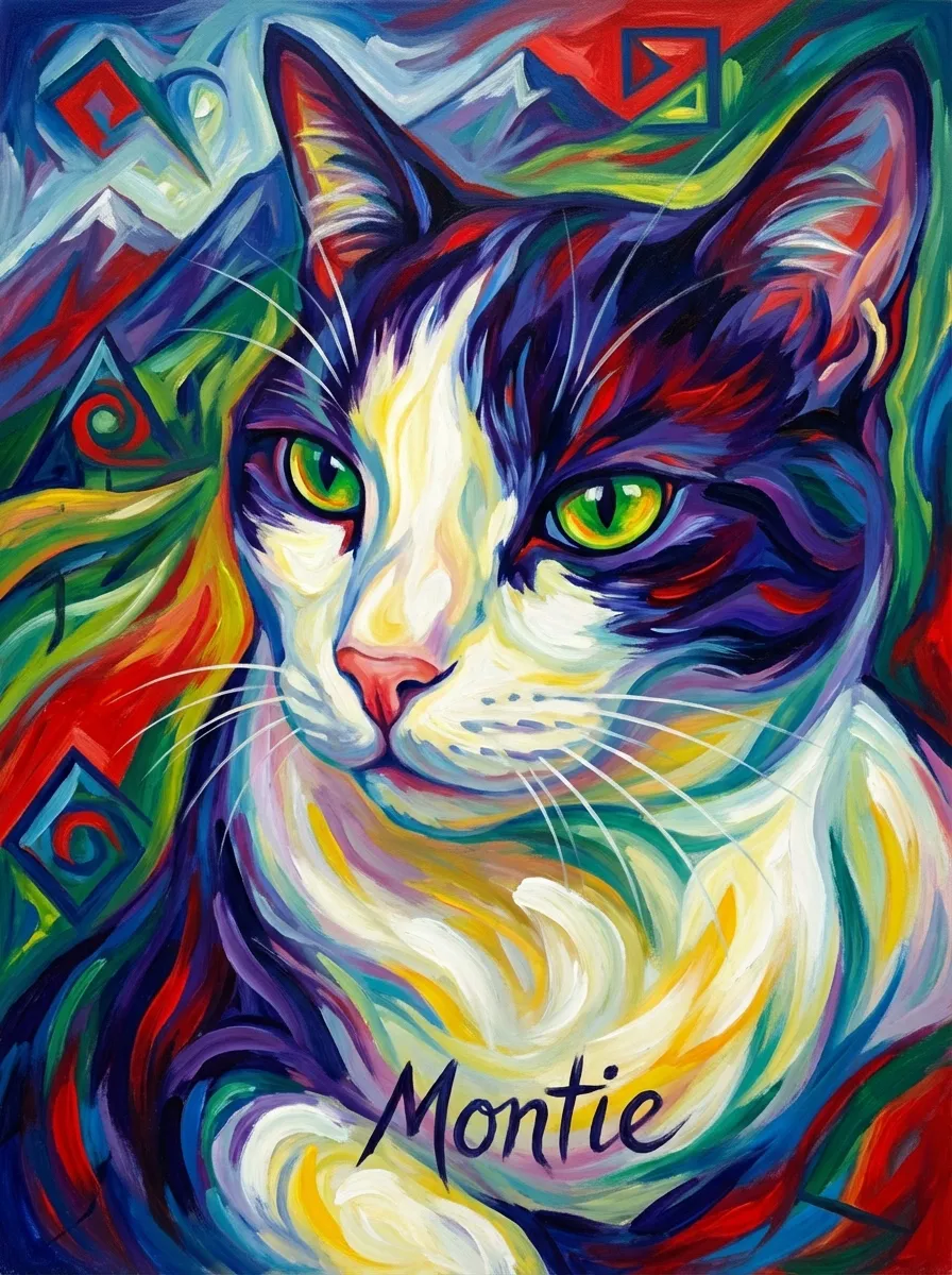 The Emerald Gaze of Montie