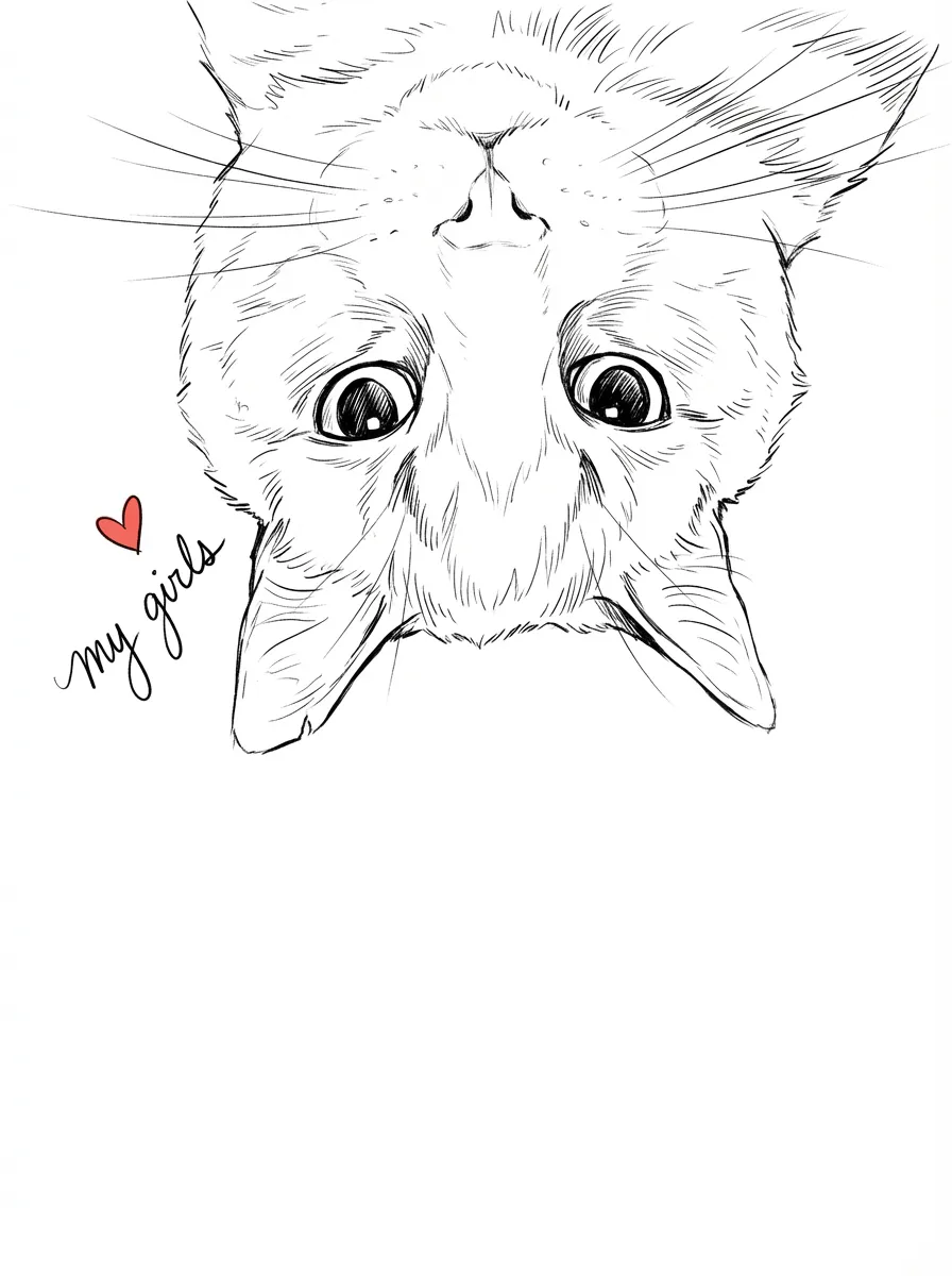 My Girls' Sweet Gaze