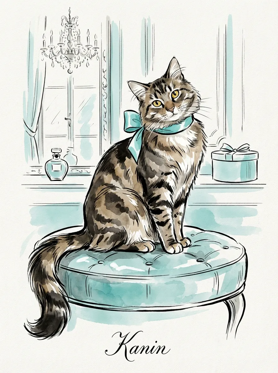 Portrait of Kanin in Azure