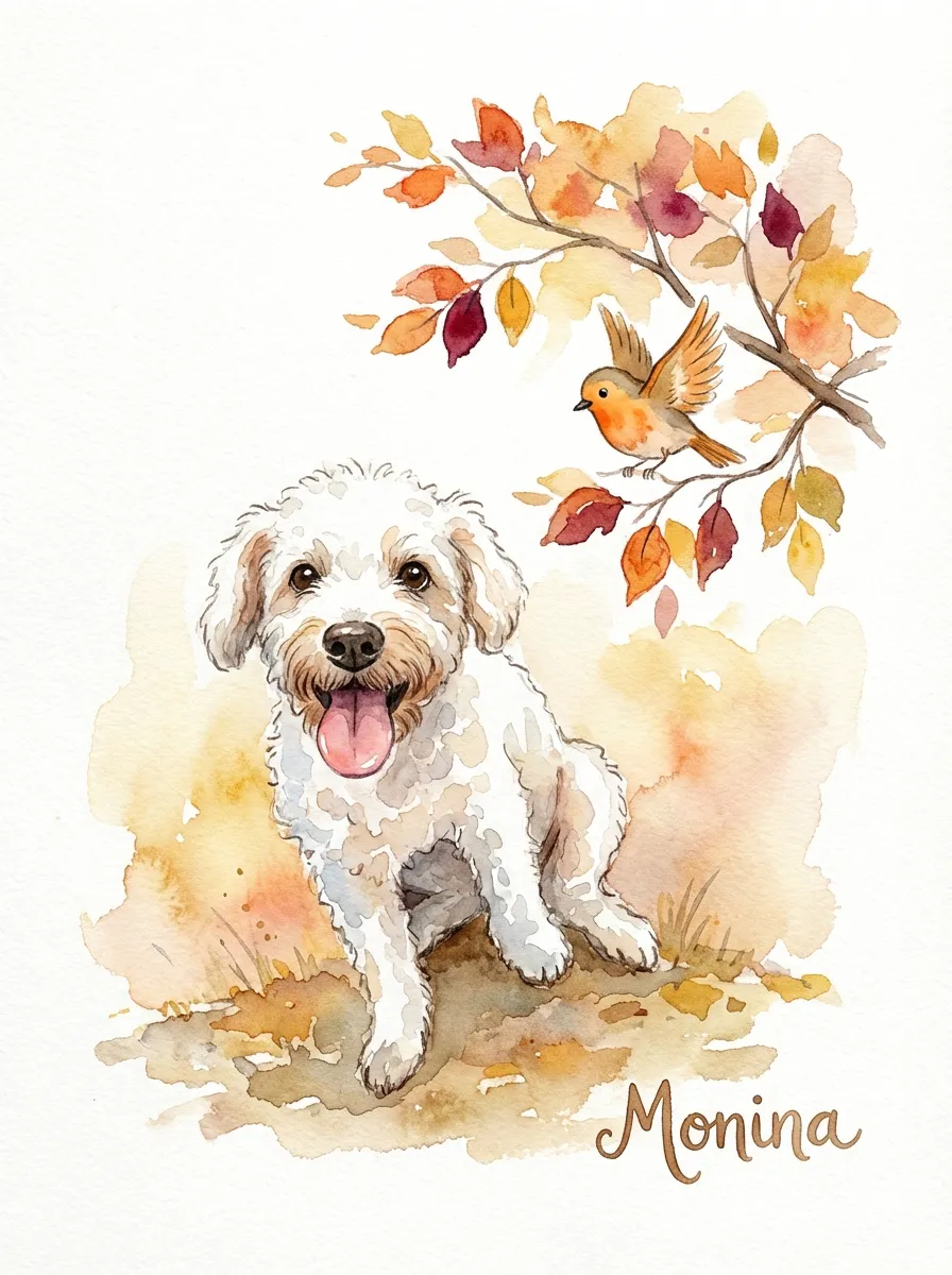 Monina in Autumn Light