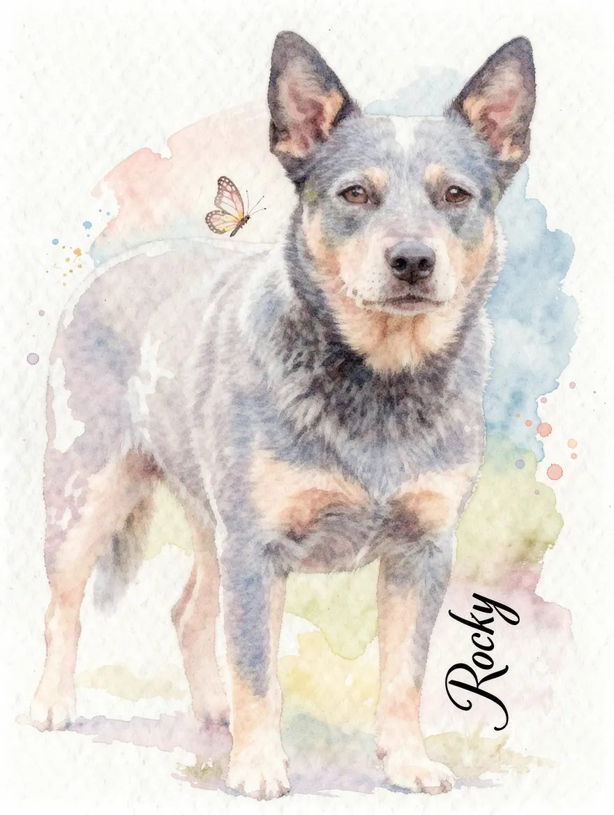 Rocky, A Blue Reverie