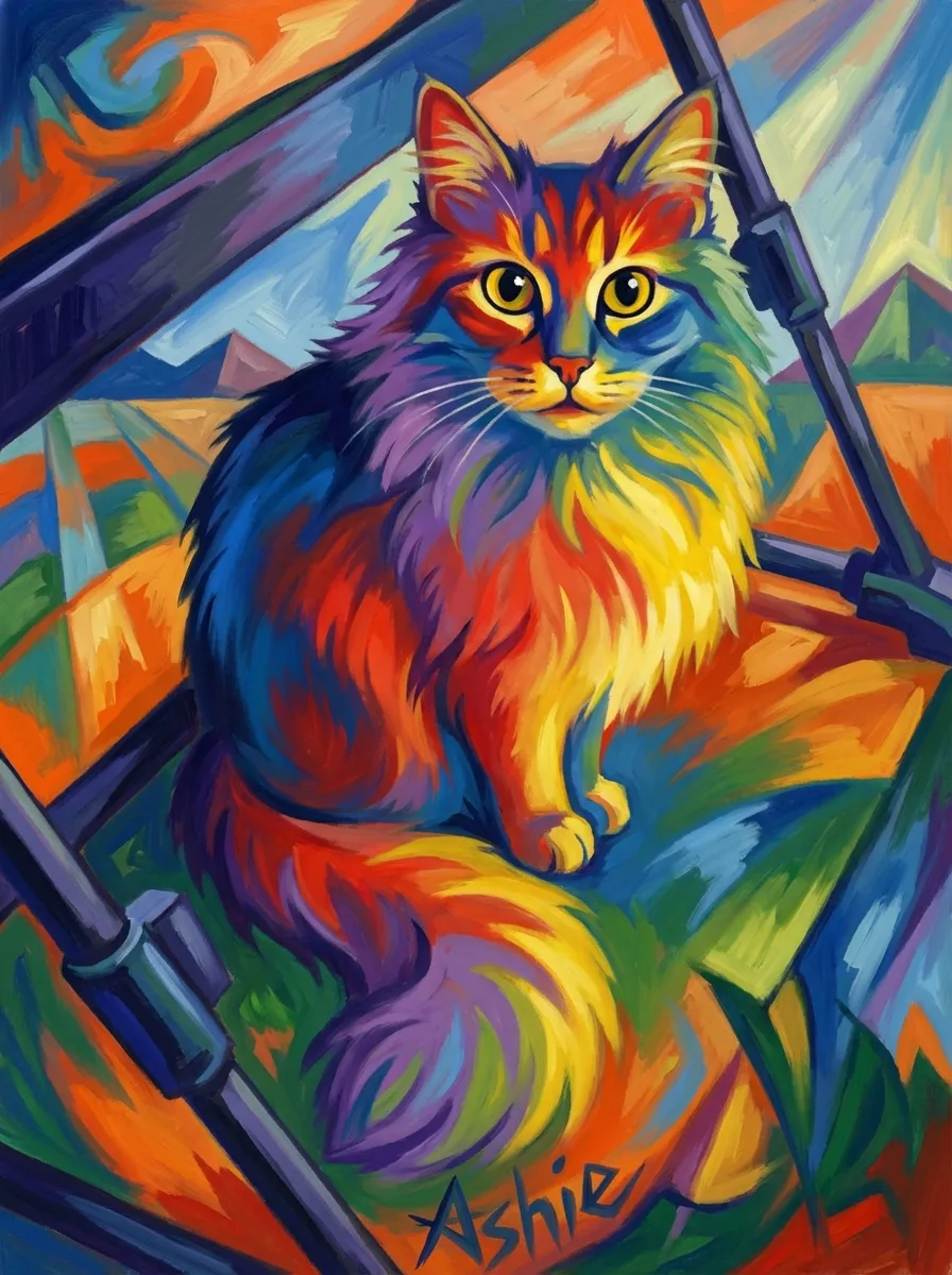 Portrait of Ashie, Iridescent