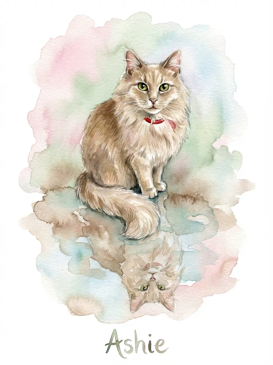 Ashie's Quiet Reflection