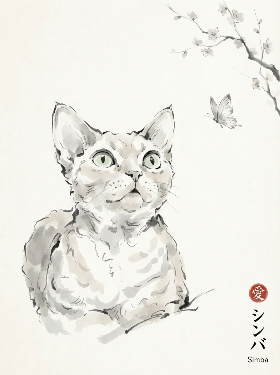 Simba's Blossom Gaze