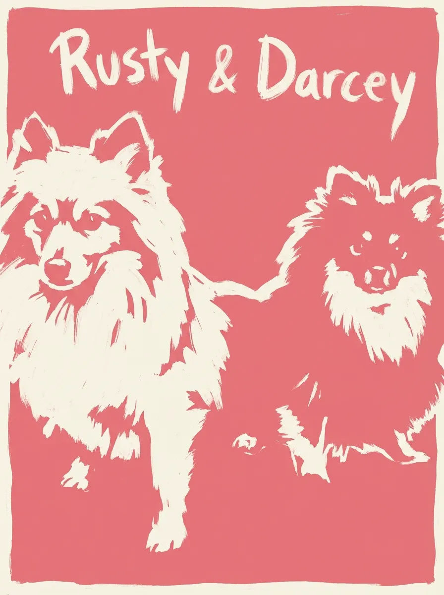 Rusty and Darcey, Beloved Companions