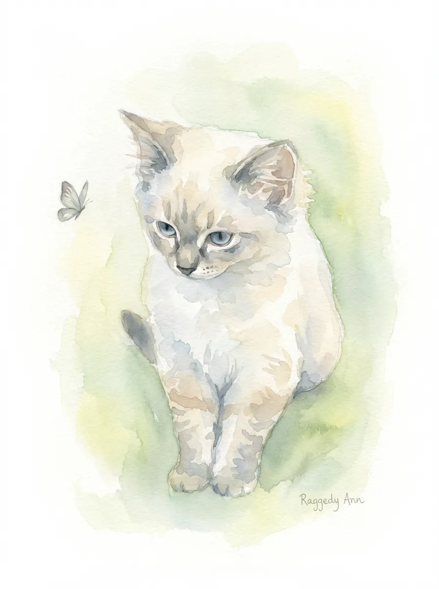 Raggedy Ann, Butterfly Gaze