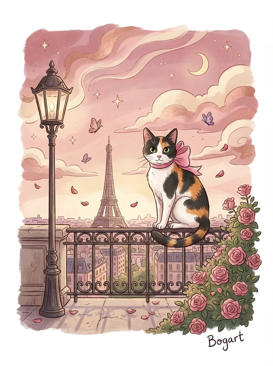 Bogart's Parisian Reverie