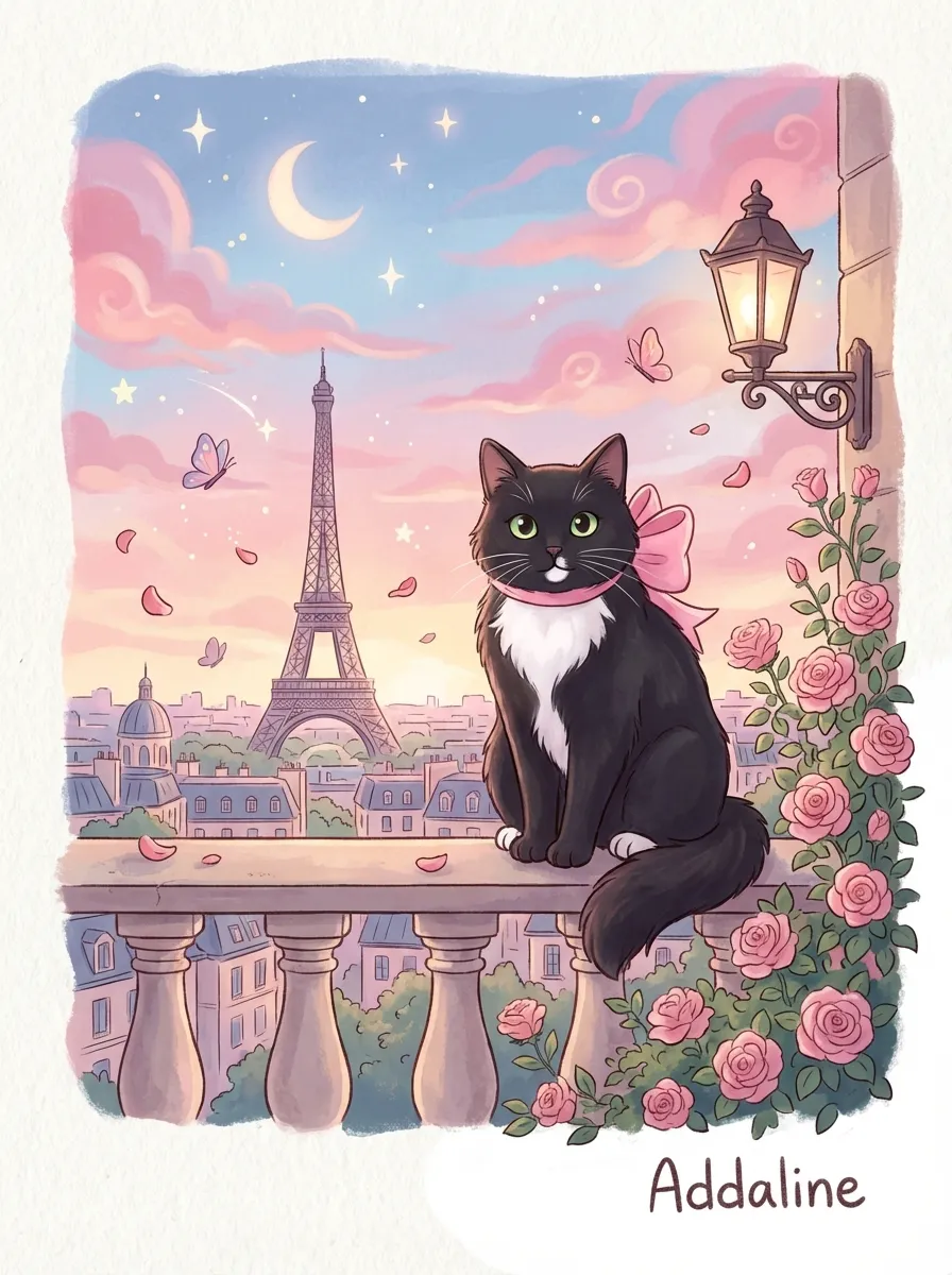 Addaline's Parisian Reverie