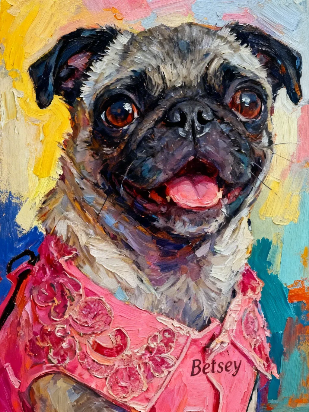 Betsey, Adorned in Pink