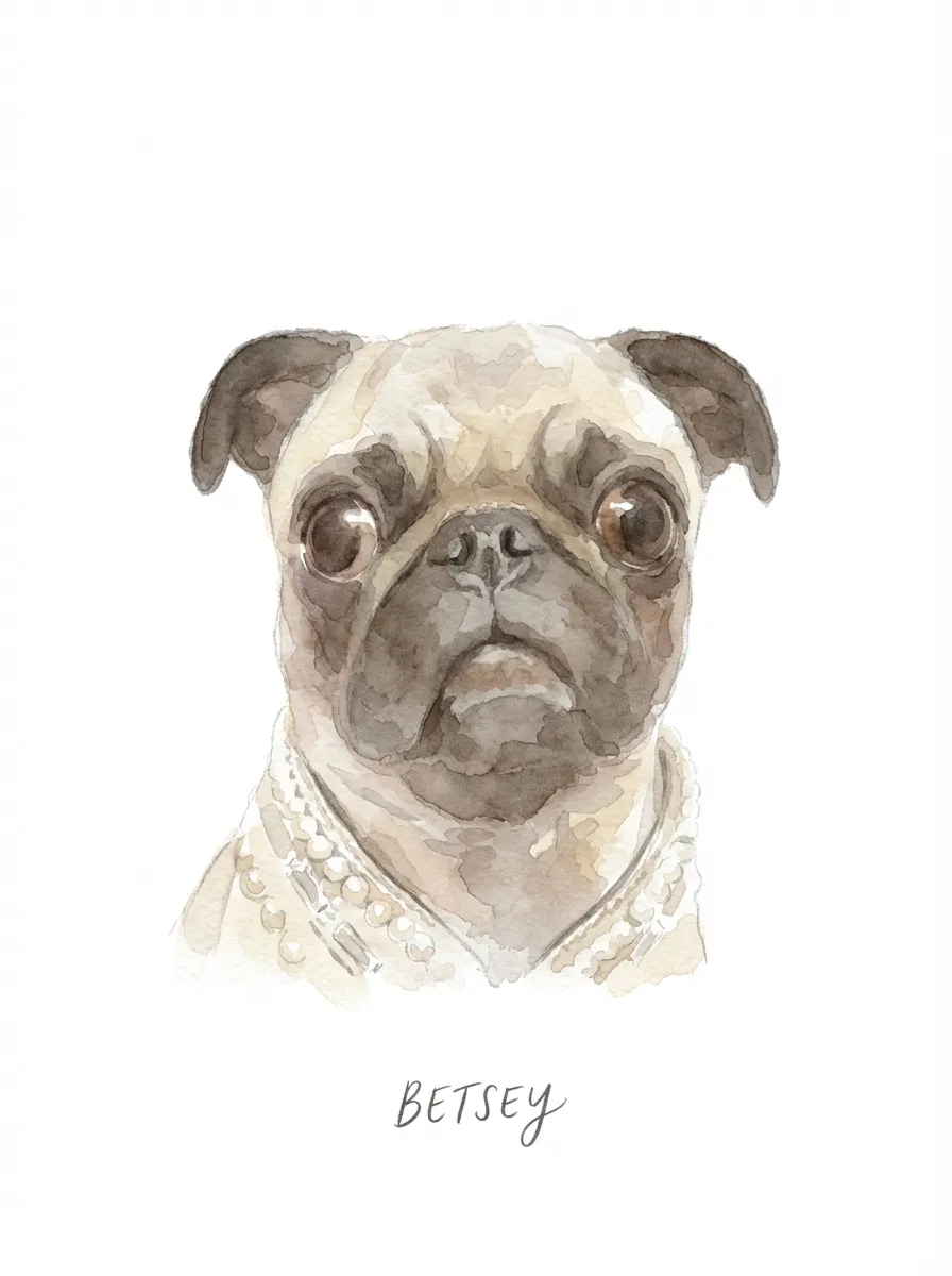 Lady Betsey in Pearls